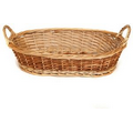 Oval Wicker Gift Baskets (16"x9 1/4"x3 1/4"x5")